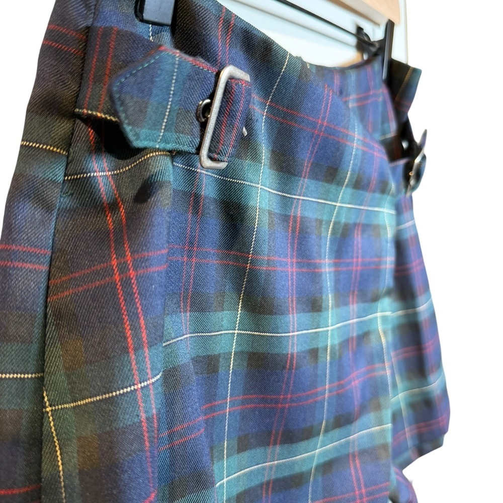 FORE Plaid Blazer Skort Set Dark Academia Preppy Tartan Preppy School Girl Small - Picture 9 of 14